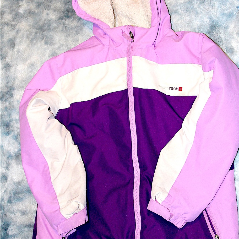 Girls Swiss tech winter jacket
